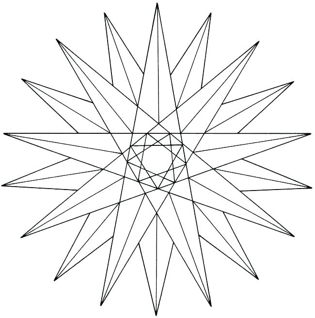 650x656 Free Geometric Coloring Pages Awesome Printable Geometric Coloring