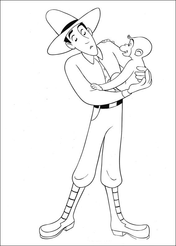 567x794 Kids N 30 Coloring Pages Of Curious George