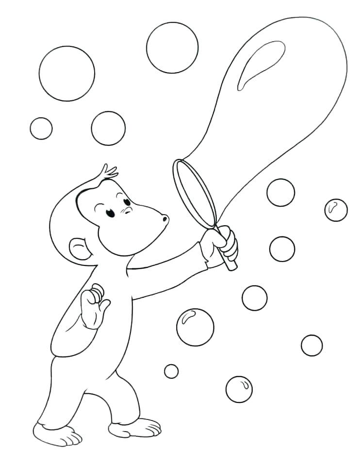 746x960 Curious George Color Pages Curious Coloring Pages Online Luxury