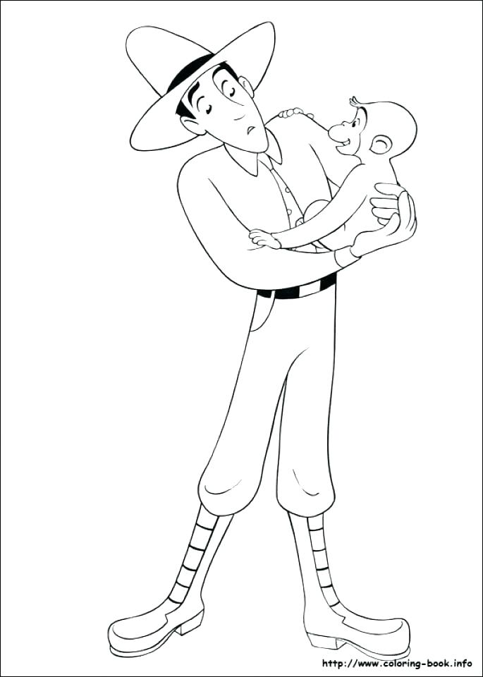 685x960 George Coloring Pages George Shrinks Coloring Pages