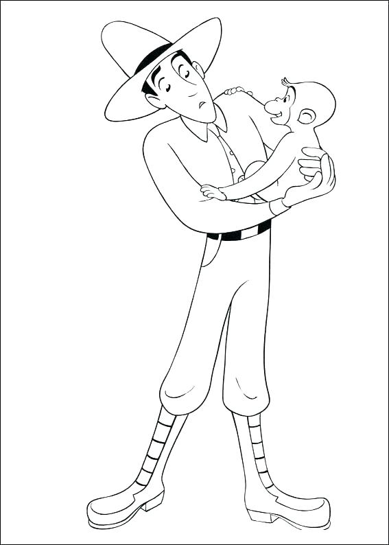 567x794 George Coloring Pages Luxury Printable Curious Coloring Pages
