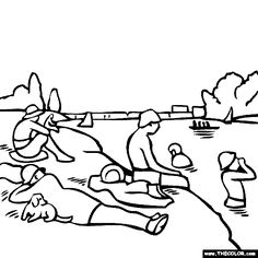 236x236 Masterpiece Coloring Page Free Printable Georges Seurat