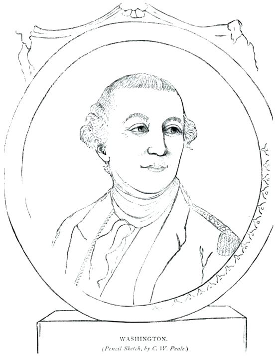 560x719 George Washington Coloring Sheet Coloring Page Face Presidents