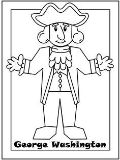 236x314 Free Color By Number George Washington Kinderland Collaborative