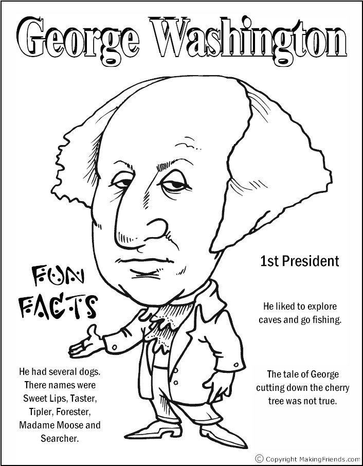 706x906 George Washington Coloring Page Minus The Word There Should Be