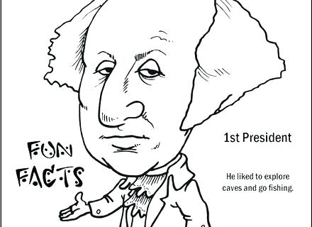 440x320 George Washington Coloring Pages Printable Vodaciinfo George