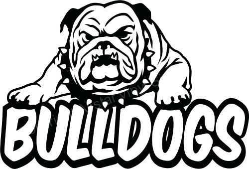 500x339 Georgia Bulldog Coloring Pages Home Schools And Teams Window