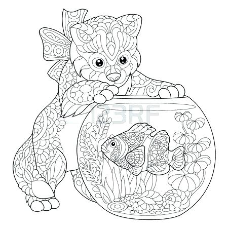 450x450 Aquarium Coloring Page Aquarium Coloring Pages Free Printable