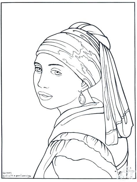 474x632 Georgia O Keeffe Coloring Pages Famous Artist Colouring Pages