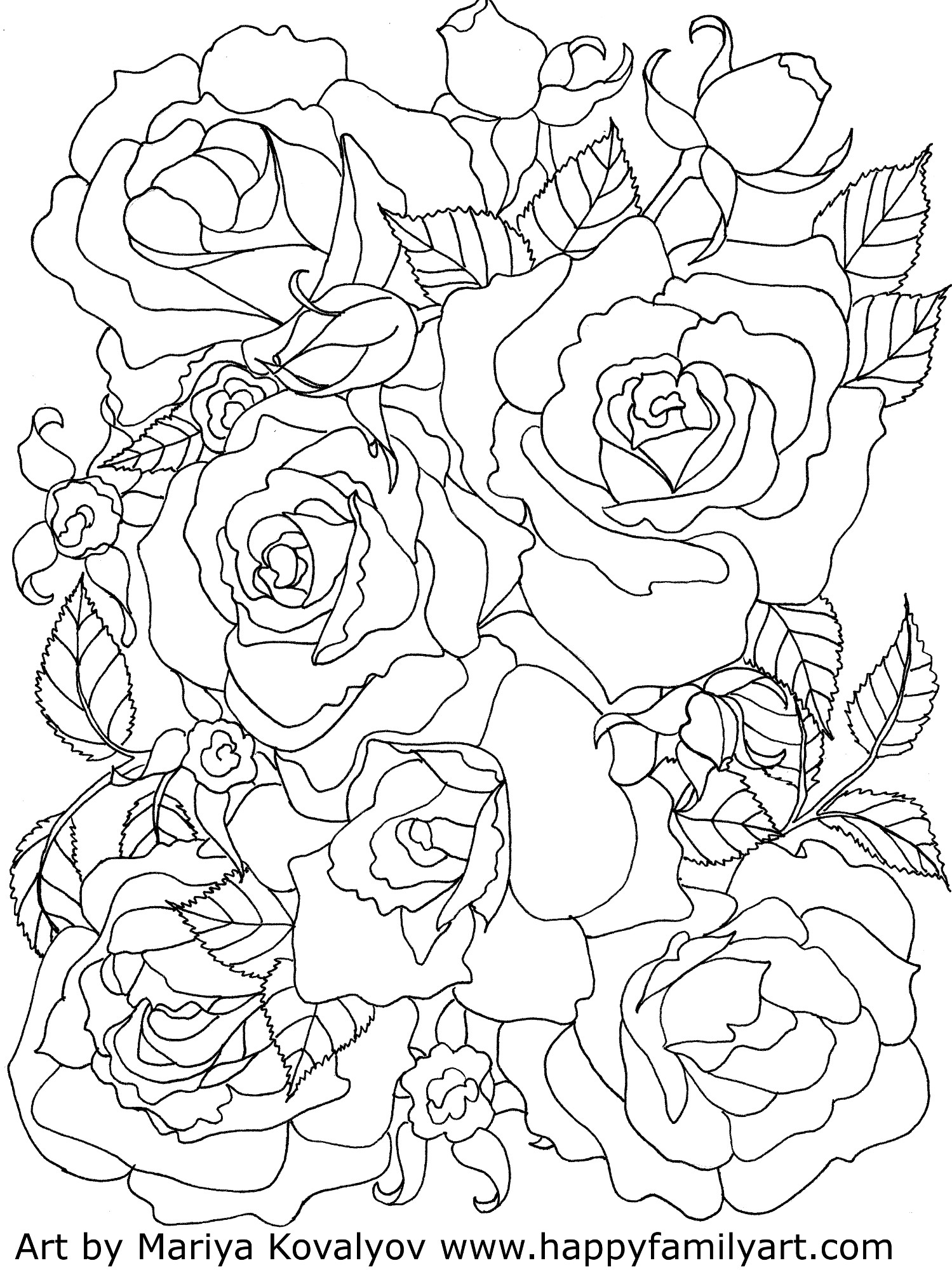 1499x2000 Happy Family Art