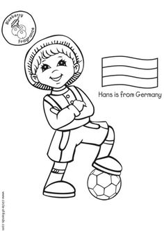 236x333 Children Around The World Coloring Page