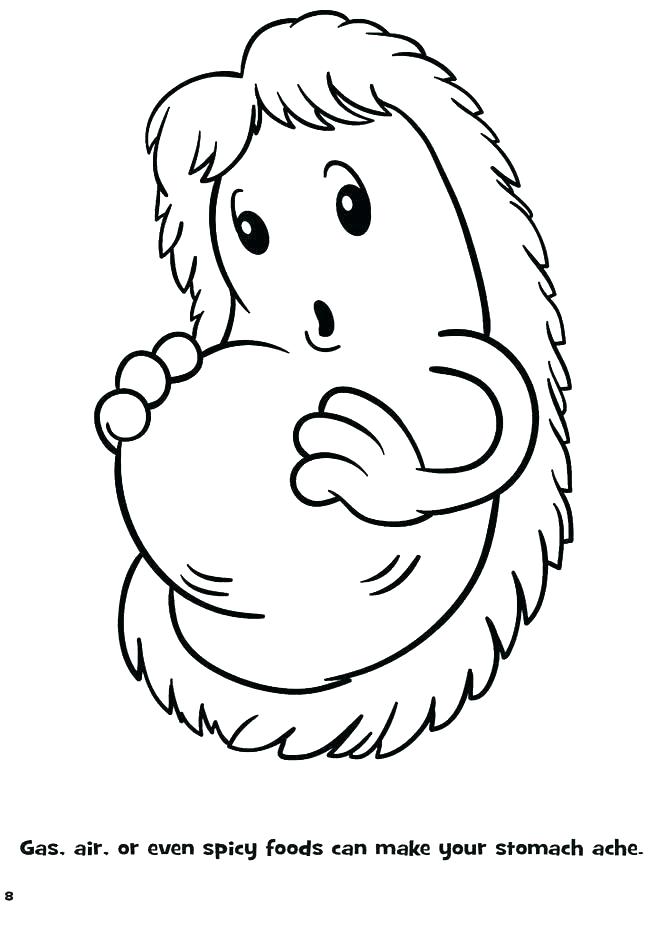 650x931 Germs Coloring Pages