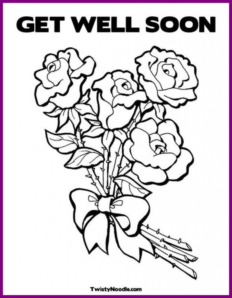Get Better Soon Coloring Pages