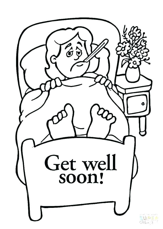 618x866 Coloring Get Well Soon Coloring Sheets