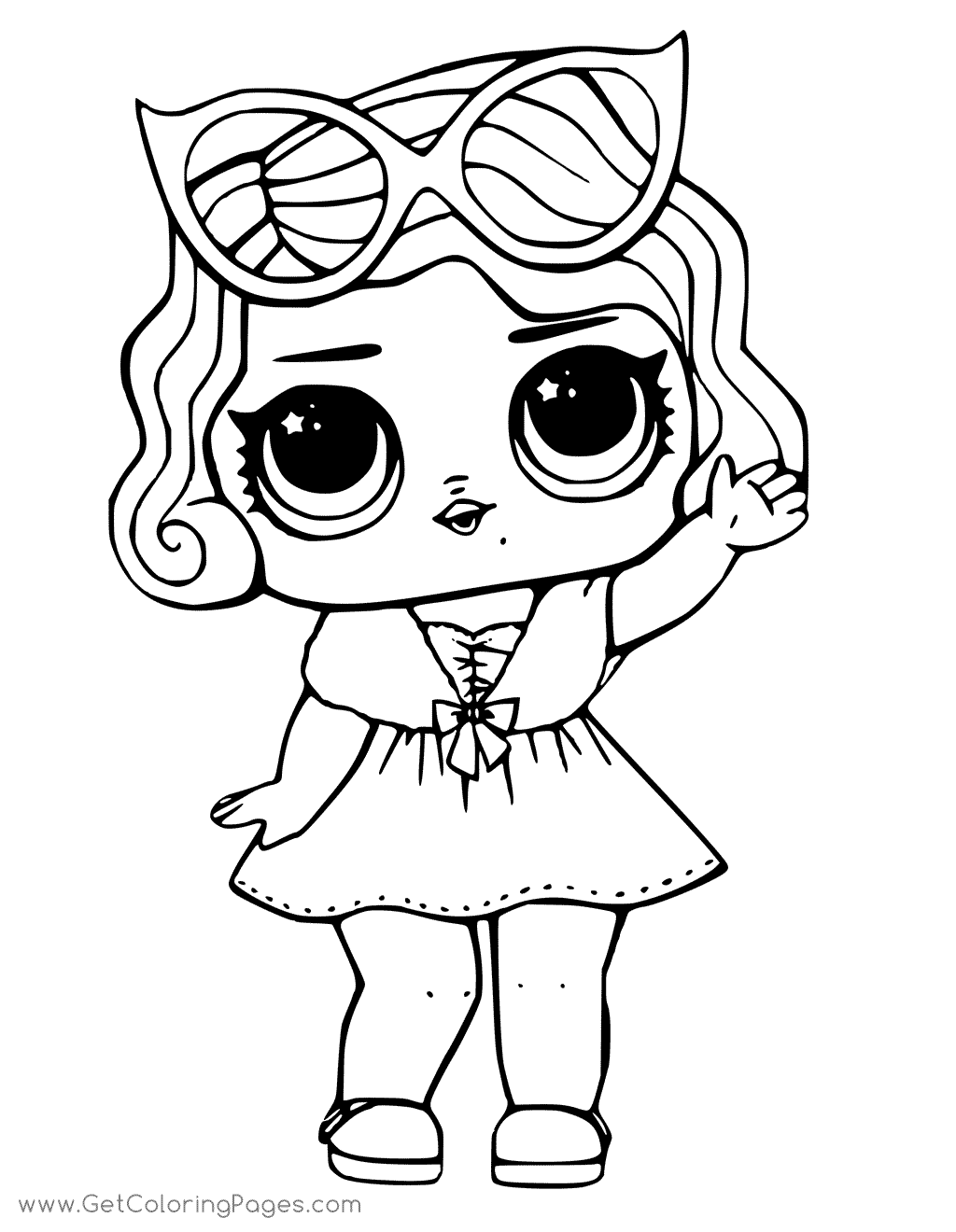1024x1320 Leading Baby From Lol Surprise Coloring Pages