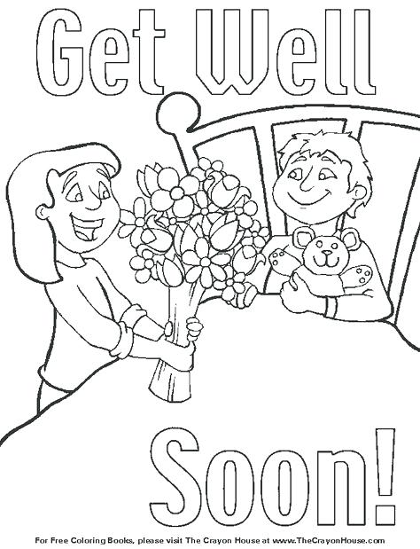 474x619 Feel Better Coloring Pages Get Well Soon Coloring Pages For Kids