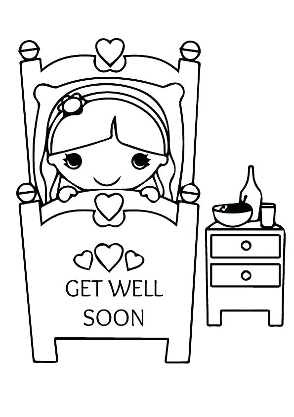 595x842 Get Well Coloring Pages
