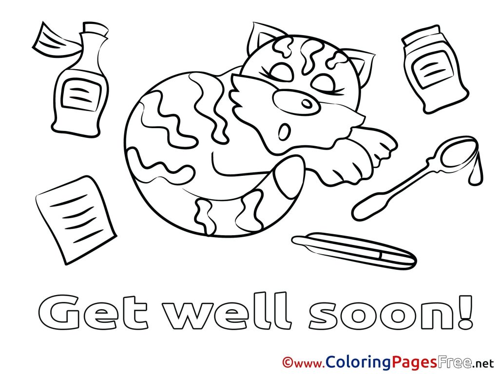 1024x768 Coloring Pages ~ Get Well Soon Coloring Pages Christmas For Adults