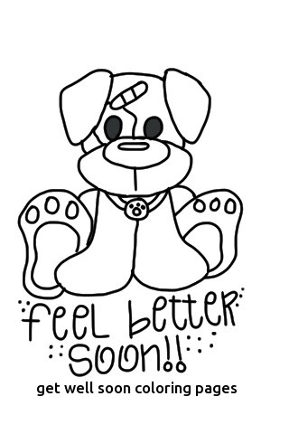 320x480 Feel Better Coloring Pages Get Well Soon Coloring Pages