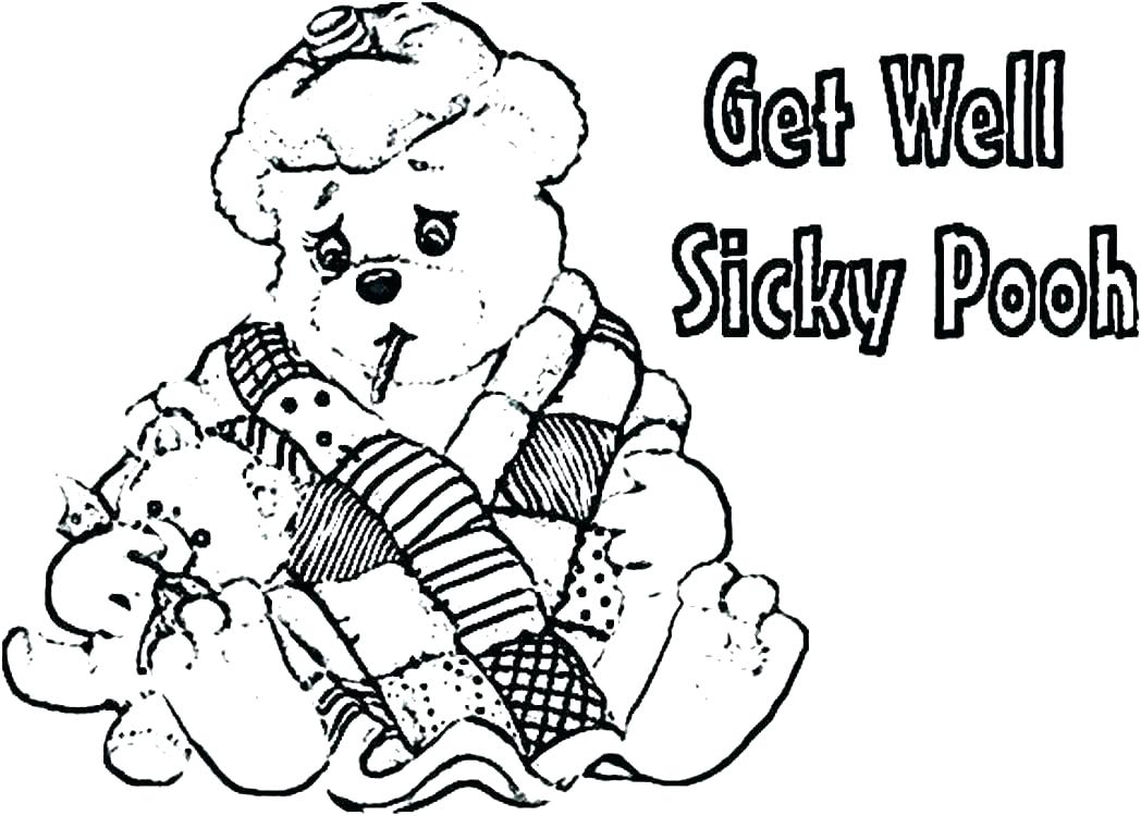 1048x750 Get Well Coloring Pages Coloring Thank You Cards Get Well Soon