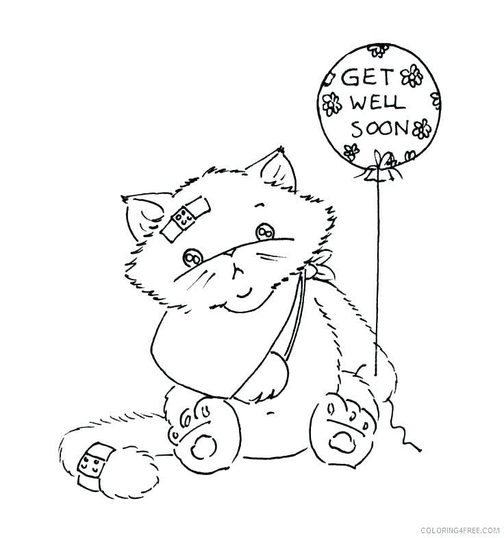 736x785 Get Well Printable Coloring Pages Get Well Soon Printable Coloring