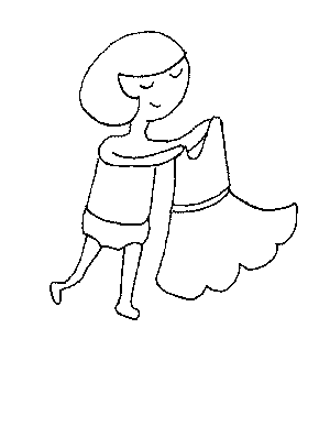 300x388 Dressing Up Coloring Page.png