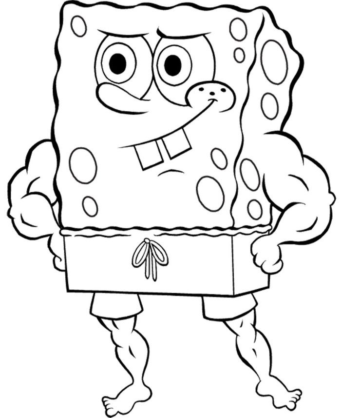 700x857 Ghetto Spongebob Coloring Pages 10 Best Spongebob Squarepants