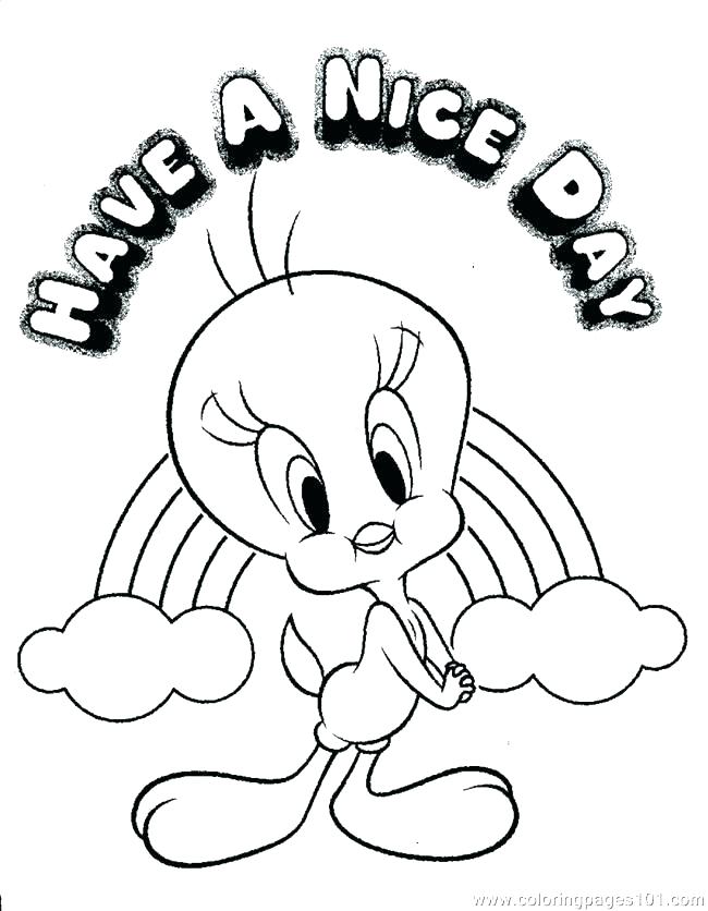 650x836 Baby Tweety Bird Coloring Pages Medium Size Of Bird Coloring Pages