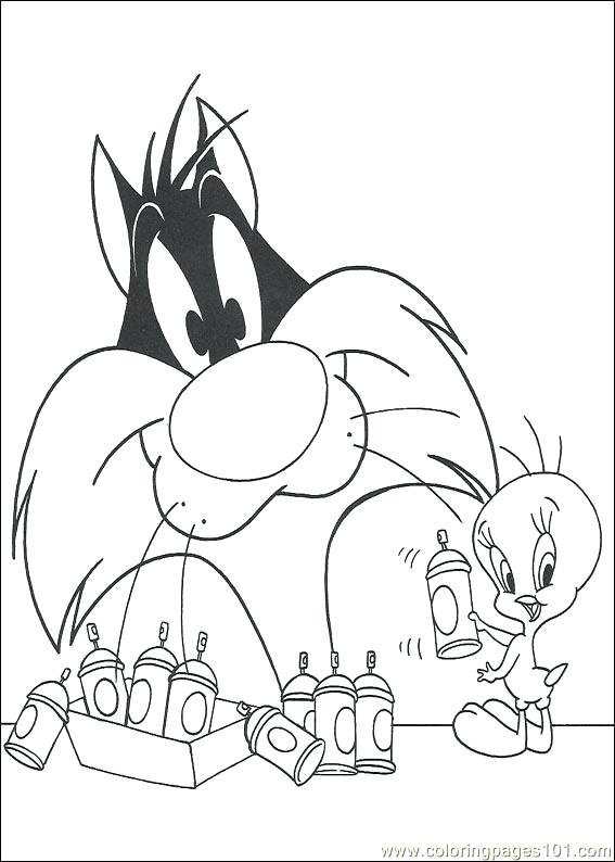 567x794 Bird Coloring Pages Coloring Page Free Tweety Bird Coloring