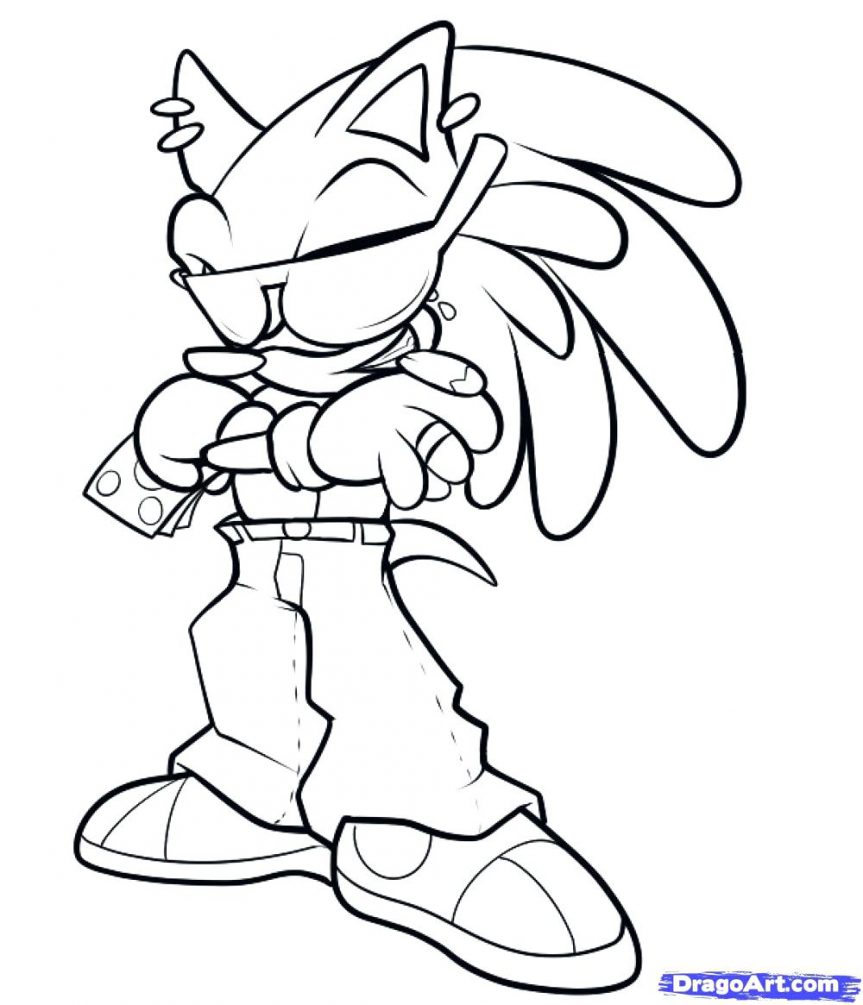863x1005 Gangster Mario Coloring Pages To Amusing Paint Gangsta Rap Book