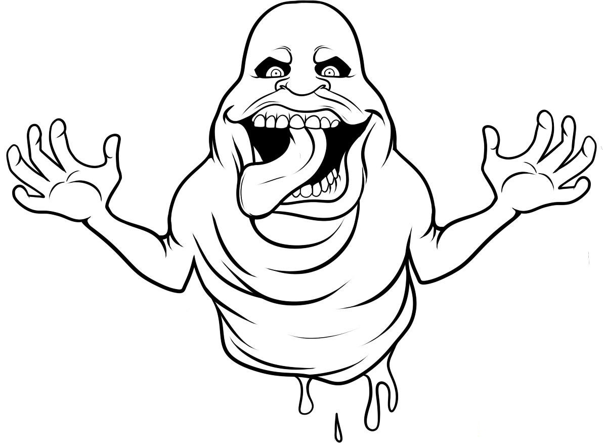 1192x875 Ghostbusters Coloring Pages