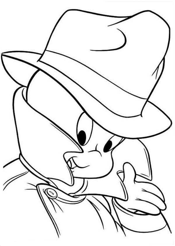 600x841 Detective Casper The Friendly Ghost Coloring Pages Batch Coloring