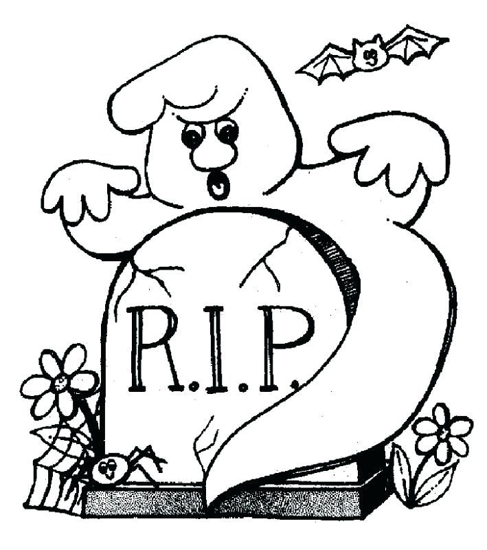 709x800 Ghost Rider Coloring Page Ghost Pictures To Color Graveyard Ghost