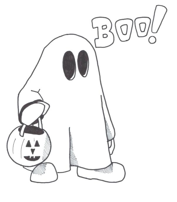 603x687 Free Printable Ghost Coloring Pages For Kids In Ghost Coloring