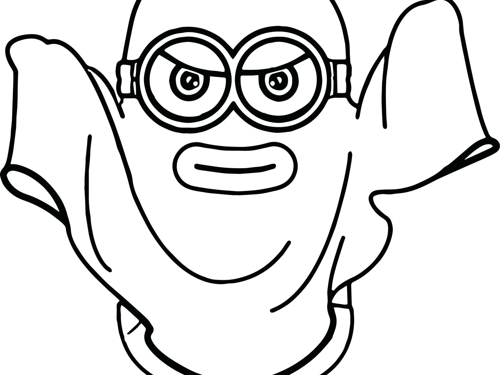 Ghost Face Coloring Pages