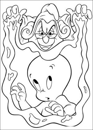 300x420 27 Best Casper Coloring Book Images On Colouring Pages
