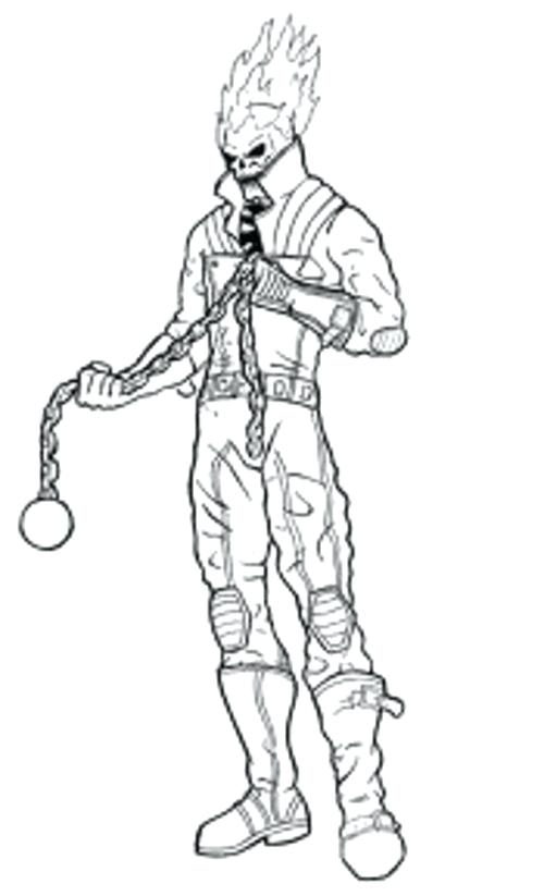 500x823 Ghost Rider Coloring Pages Printable Coloring Pages Ghost Rider