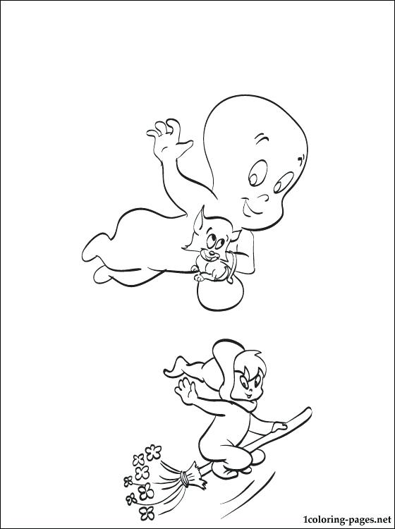 560x750 Casper Coloring Pages Coloring Book Stories Casper The Friendly