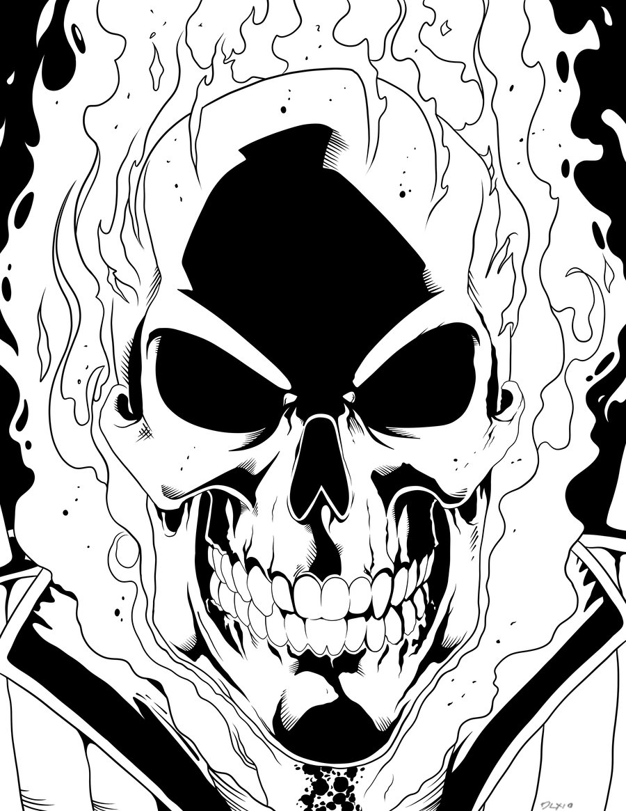 900x1165 Best Of Ghost Rider Coloring Pages Home With Auto Market