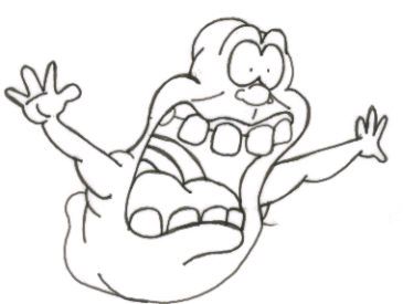 365x275 Ghostbusters Clipart Black And White