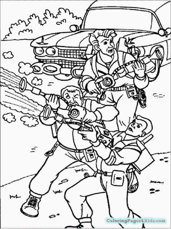 600x802 Ghostbusters Coloring Pages 10