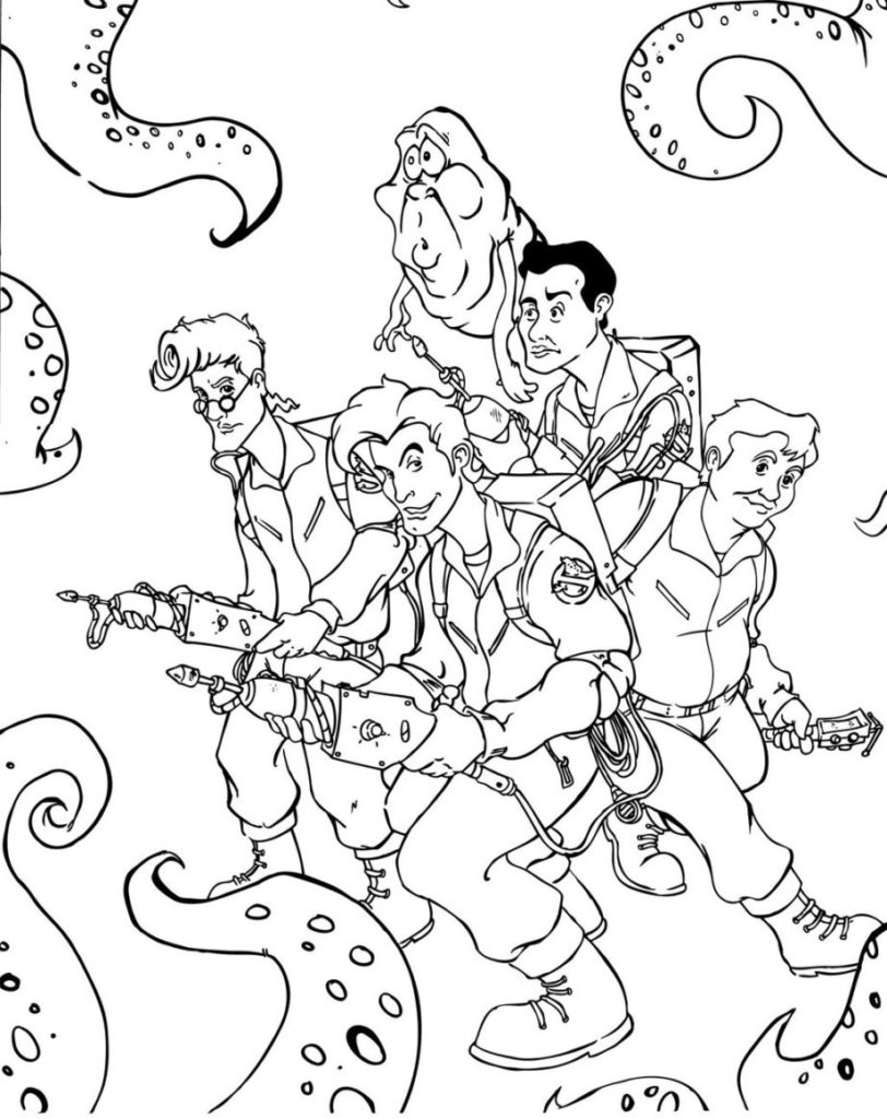 812x1024 Ghostbusters 2016 Printable Coloring Pages Ghostbusters