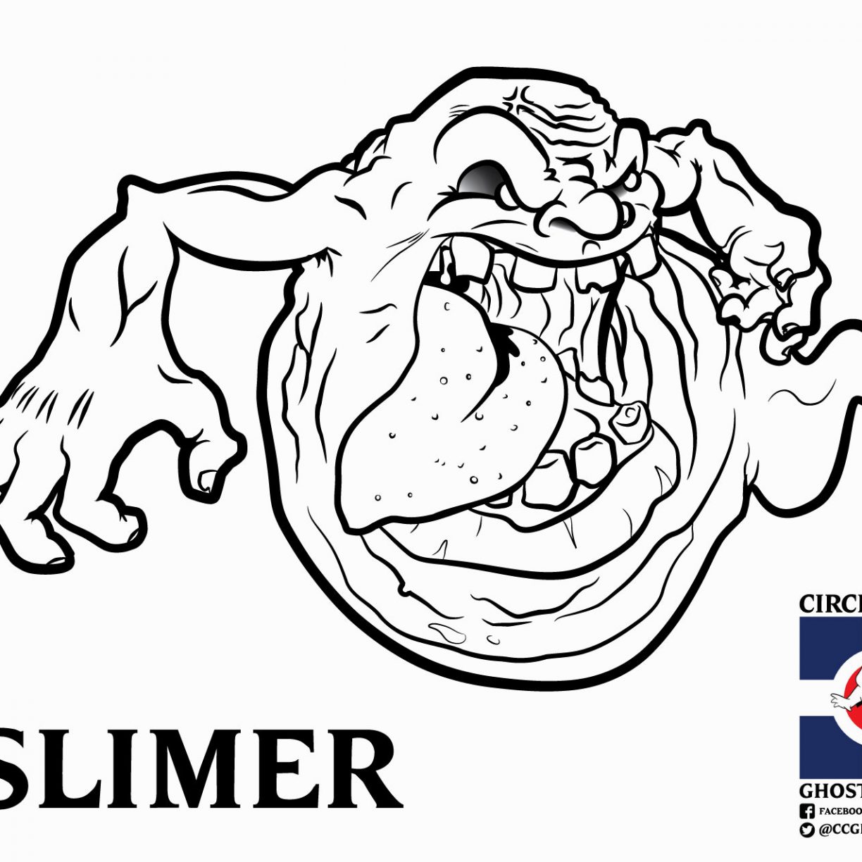1224x1224 Awesome Ghostbusters Coloring Pages Printable General Sheet Free