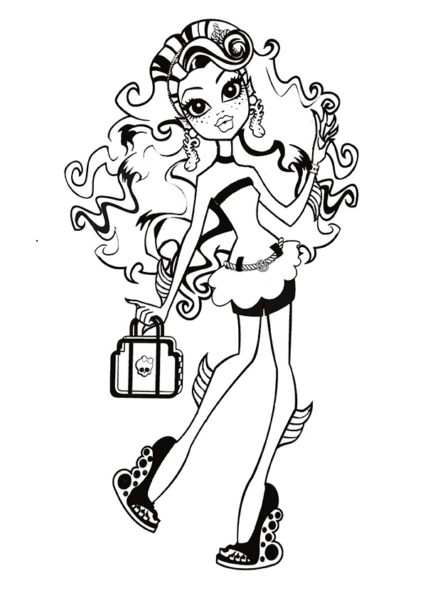 595x842 Ghoulia Yelps Coloring Pages