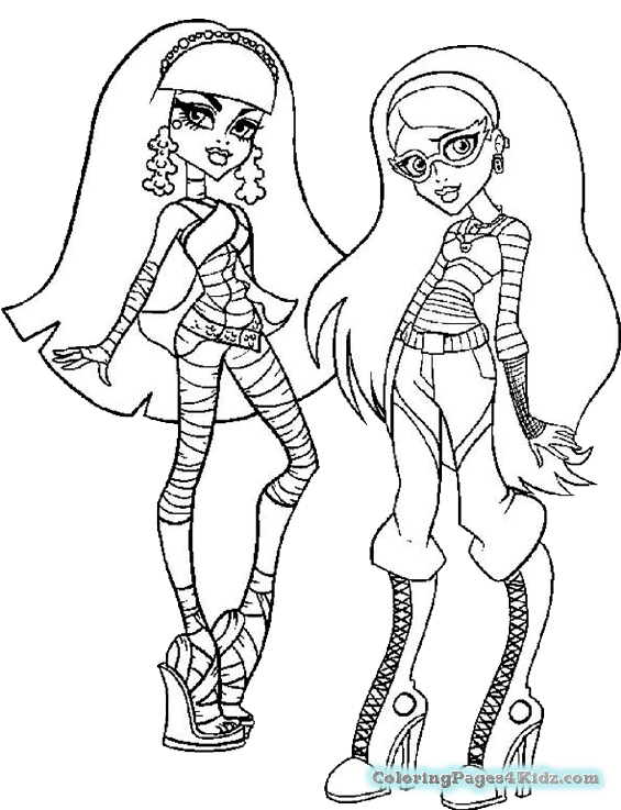 565x737 Mini Monster High Ghoulia Yelps Coloring Pages Coloring Pages