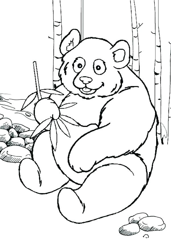 600x850 Giant Panda Coloring Pages Giant Panda Coloring Page Giant Panda