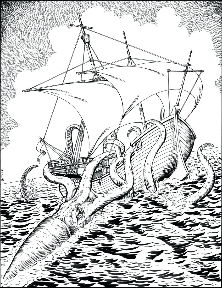 928x1200 Coloring Page Squid Coloring Pages. Squid Coloring Pages To Print