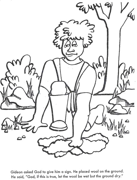 458x599 Gideon Coloring Pages 35 Best Gideon Images On Gideon
