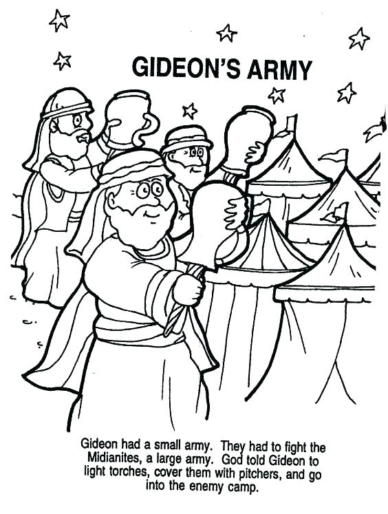 564x747 Gideon Coloring Page Coloring Pages Coloring Pages Coloring Page