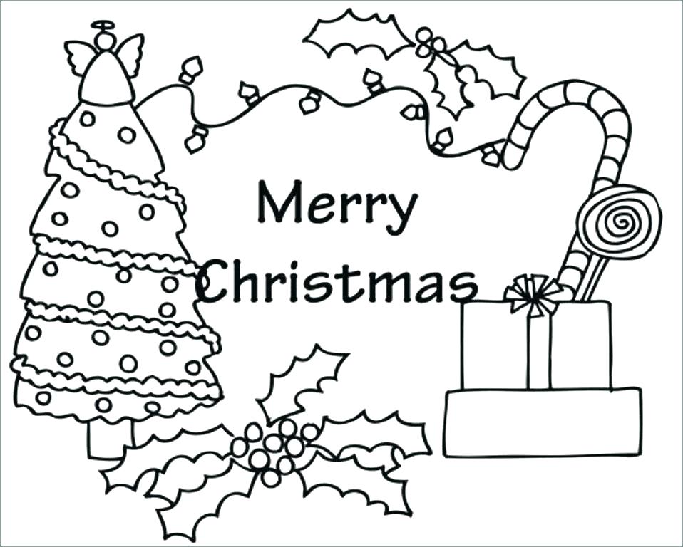 Gift Box Coloring Page